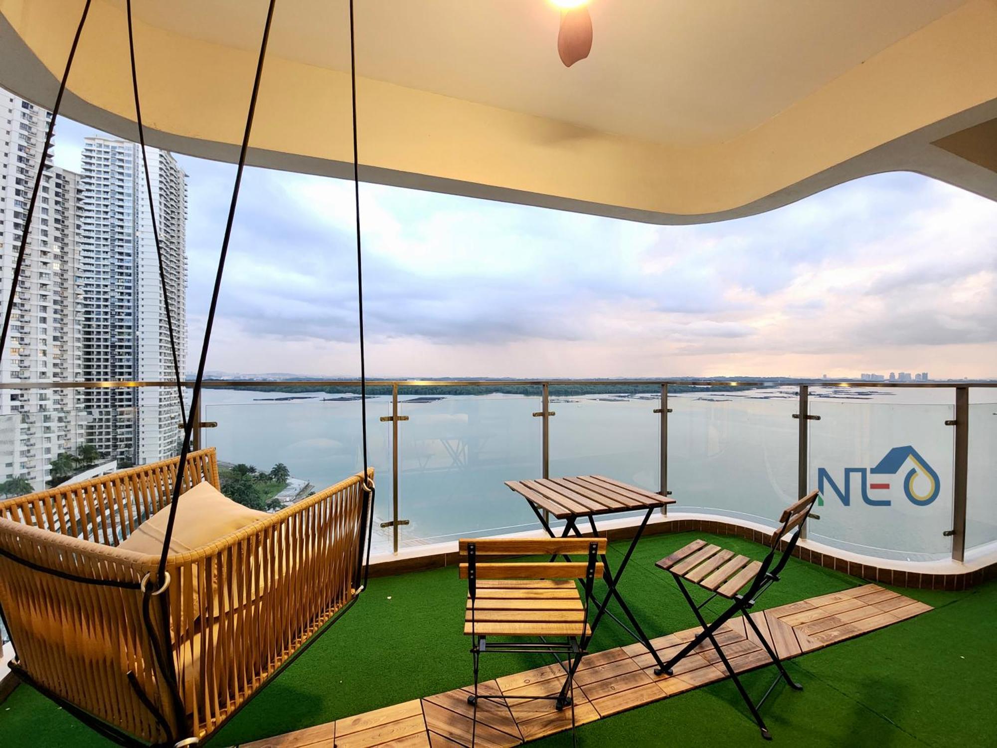 Country Garden Danga Bay Instyle Sea View Homestay Suite By Neo Johor Bahru Chambre photo