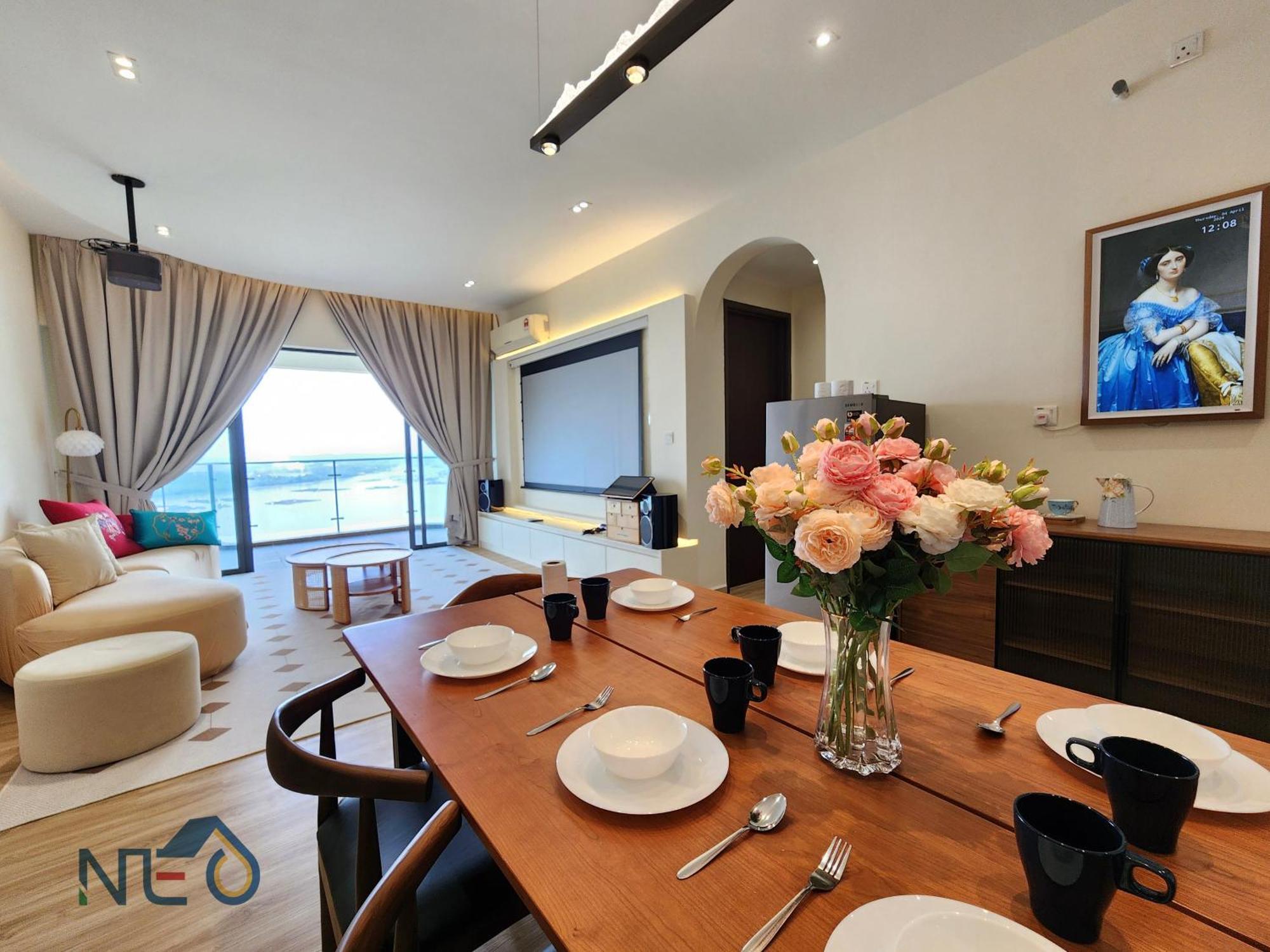 Country Garden Danga Bay Instyle Sea View Homestay Suite By Neo Johor Bahru Chambre photo